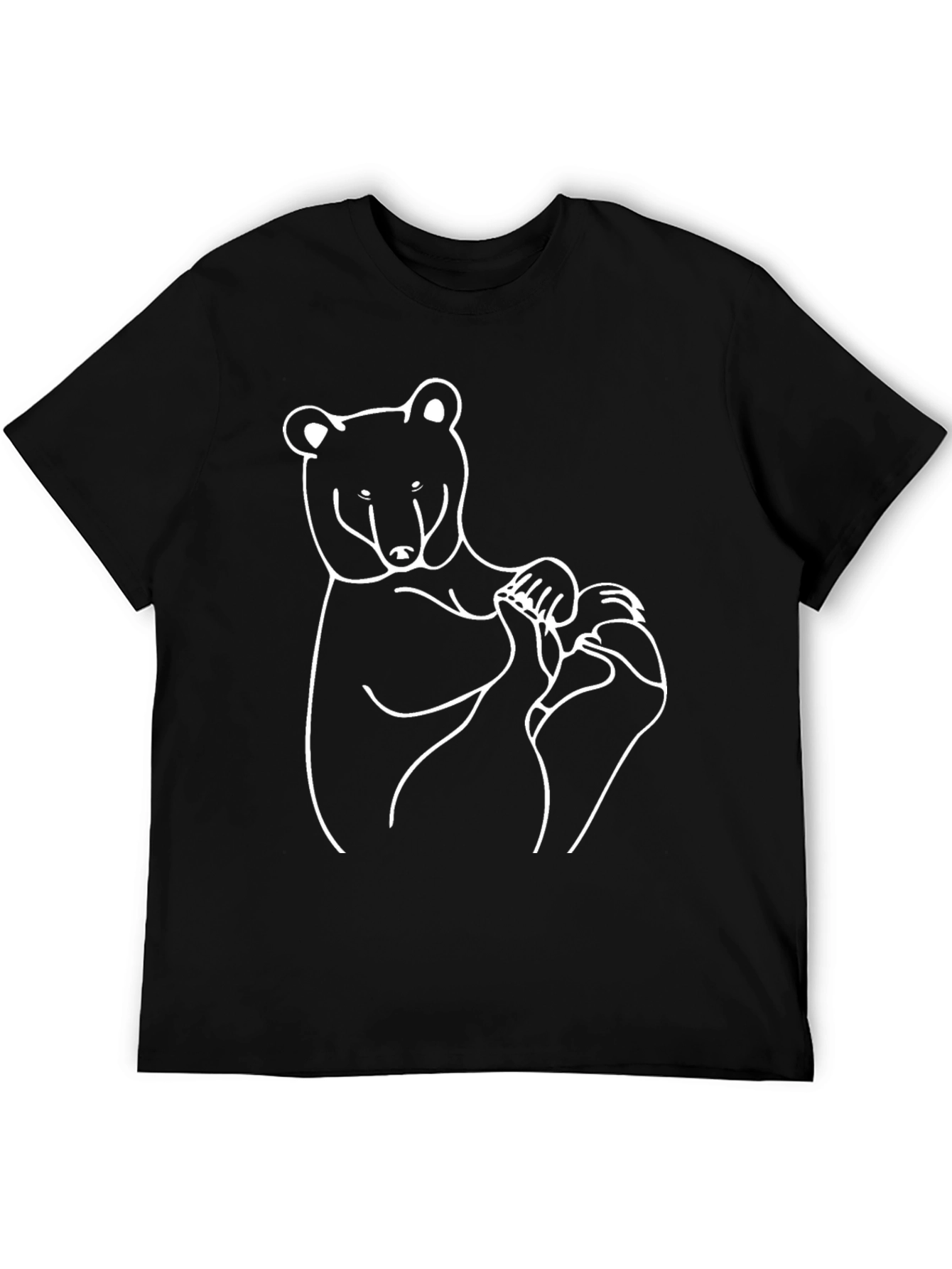 Black Bear Graphic Tee - Relaxed Fit