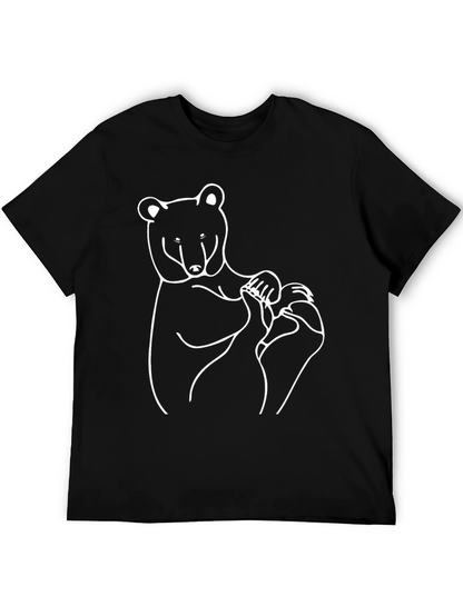 Black Bear Graphic Tee - Relaxed Fit