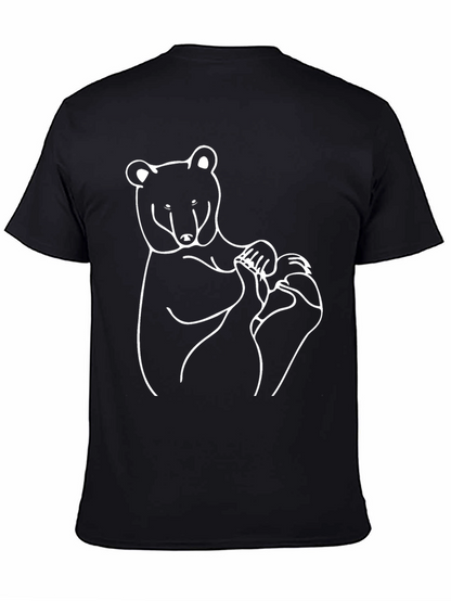Black Bear Graphic Tee - Relaxed Fit