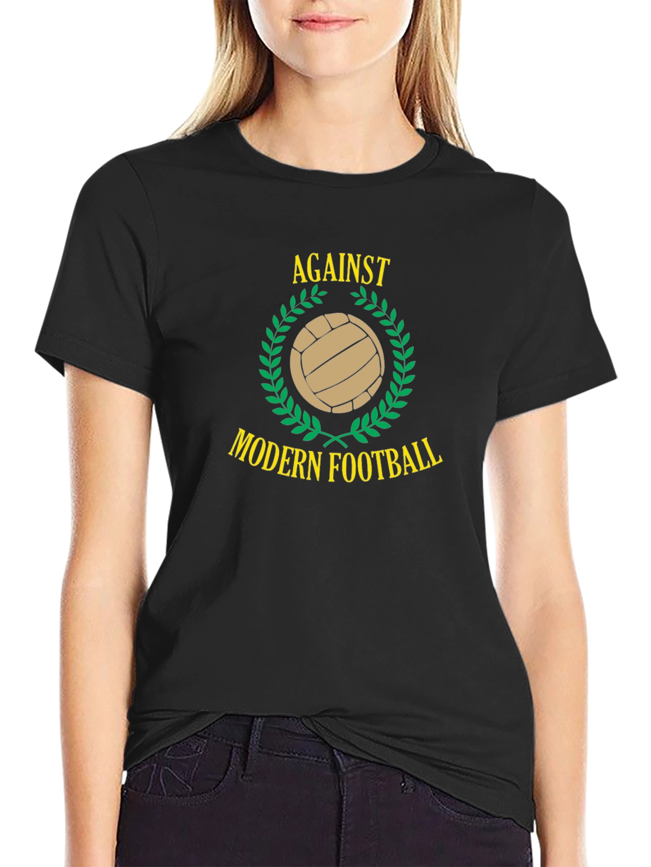 Against Modern Football Graphic Tee