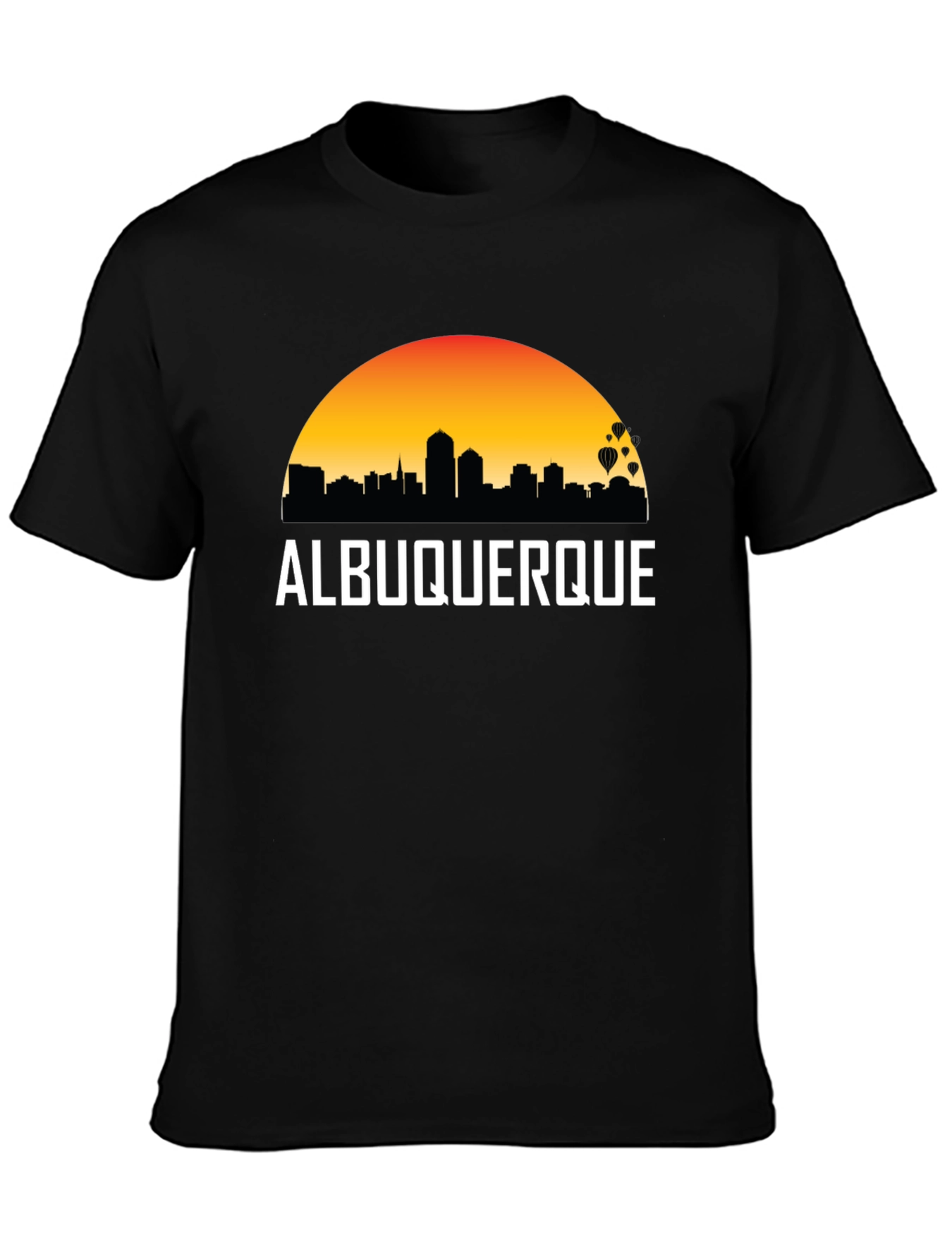 Albuquerque Skyline Graphic T-Shirt