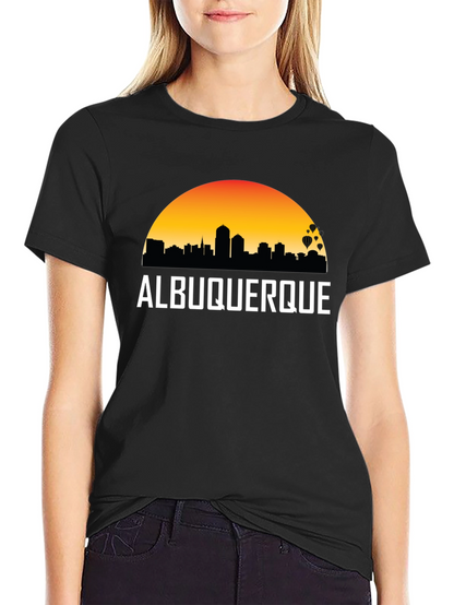 Albuquerque Skyline Graphic T-Shirt