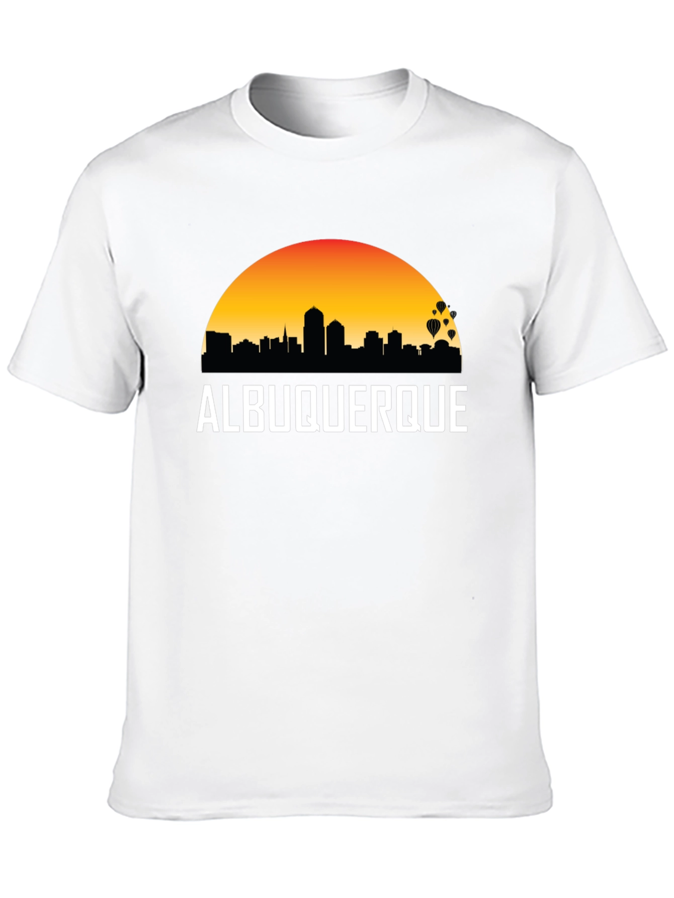 Albuquerque Skyline Graphic T-Shirt