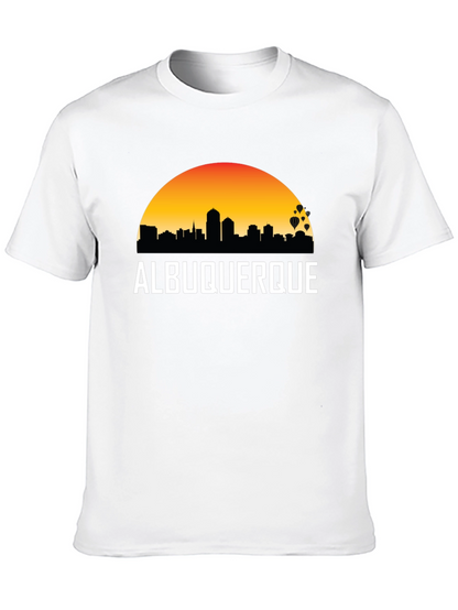Albuquerque Skyline Graphic T-Shirt