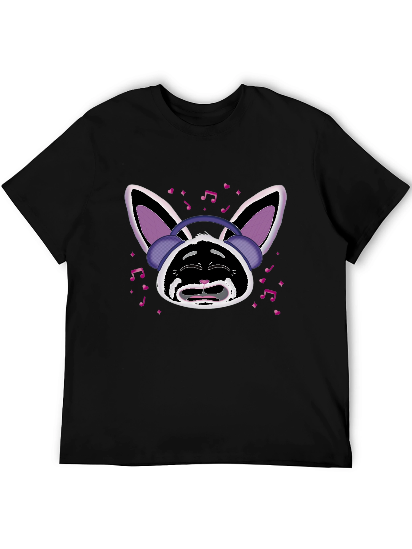 Bunny Beats T-Shirt - Musical Rabbit Design