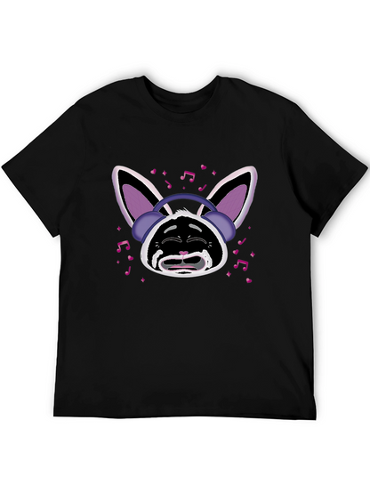 Bunny Beats T-Shirt - Musical Rabbit Design
