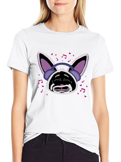 Bunny Beats T-Shirt - Musical Rabbit Design