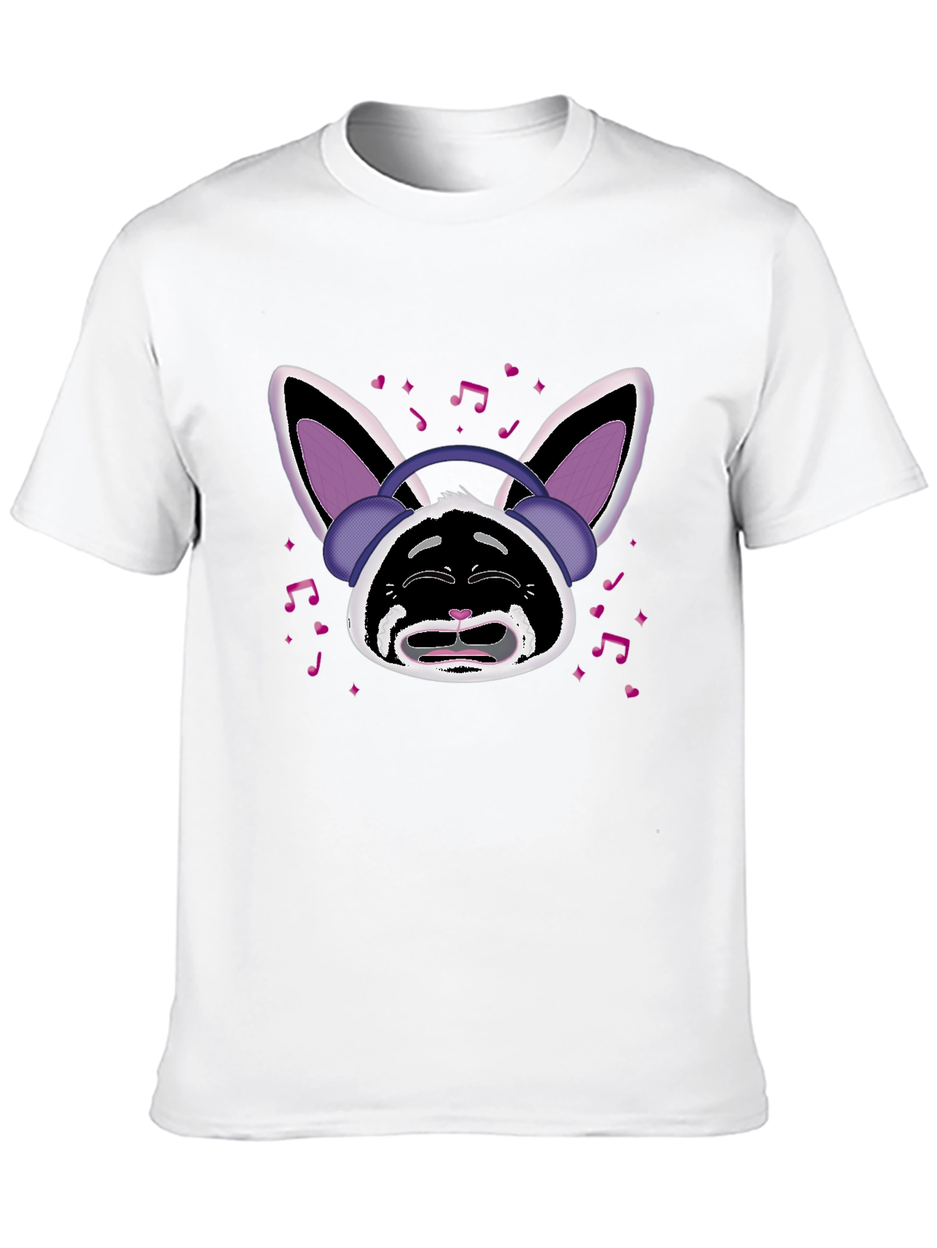 Bunny Beats T-Shirt - Musical Rabbit Design