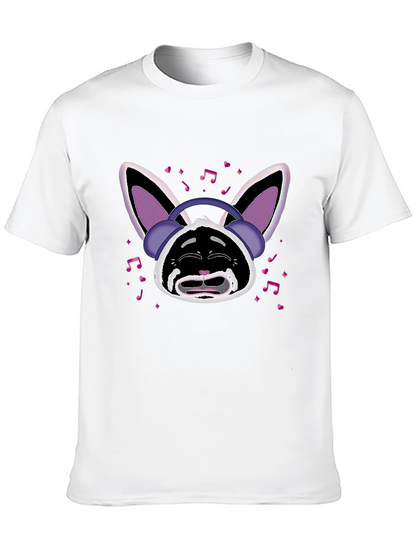 Bunny Beats T-Shirt - Musical Rabbit Design