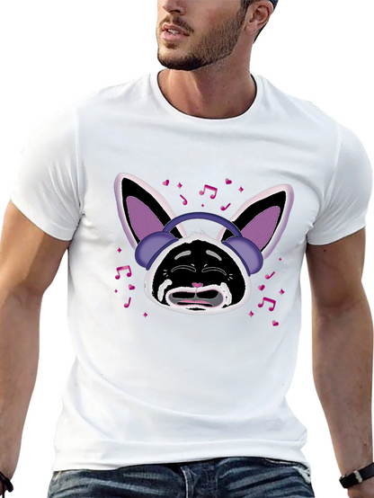 Bunny Beats T-Shirt - Musical Rabbit Design