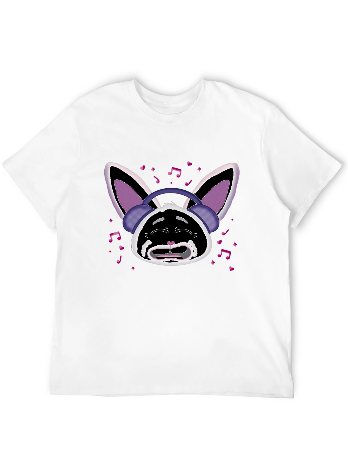 Bunny Beats T-Shirt - Musical Rabbit Design