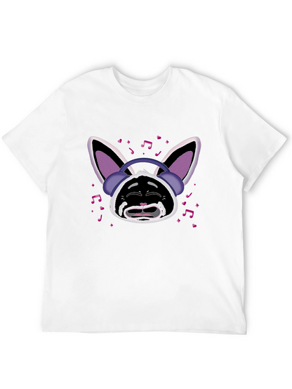Bunny Beats T-Shirt - Musical Rabbit Design