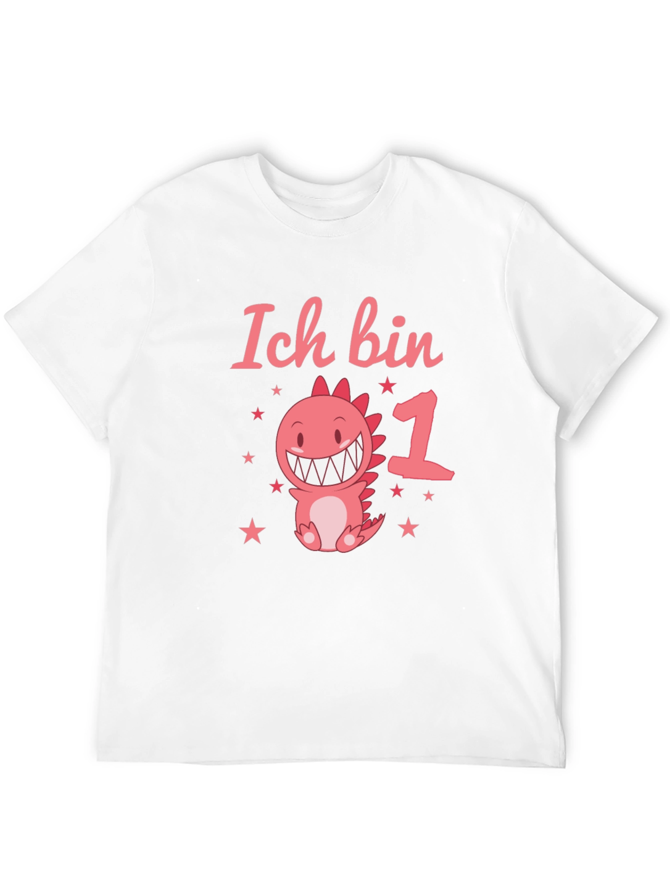 Ich Bin 1st Birthday Dinosaur T-Shirt