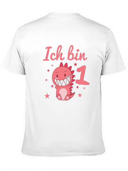 Ich Bin 1st Birthday Dinosaur T-Shirt