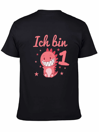 Ich Bin 1st Birthday Dinosaur T-Shirt