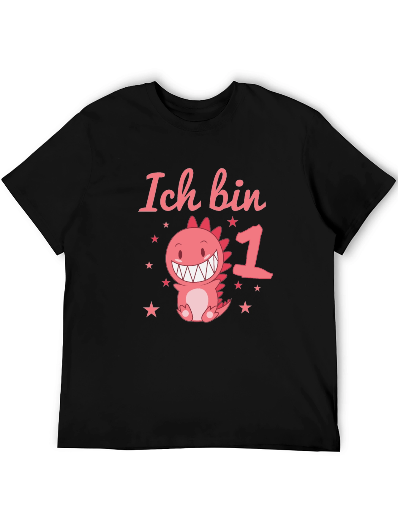 Ich Bin 1st Birthday Dinosaur T-Shirt