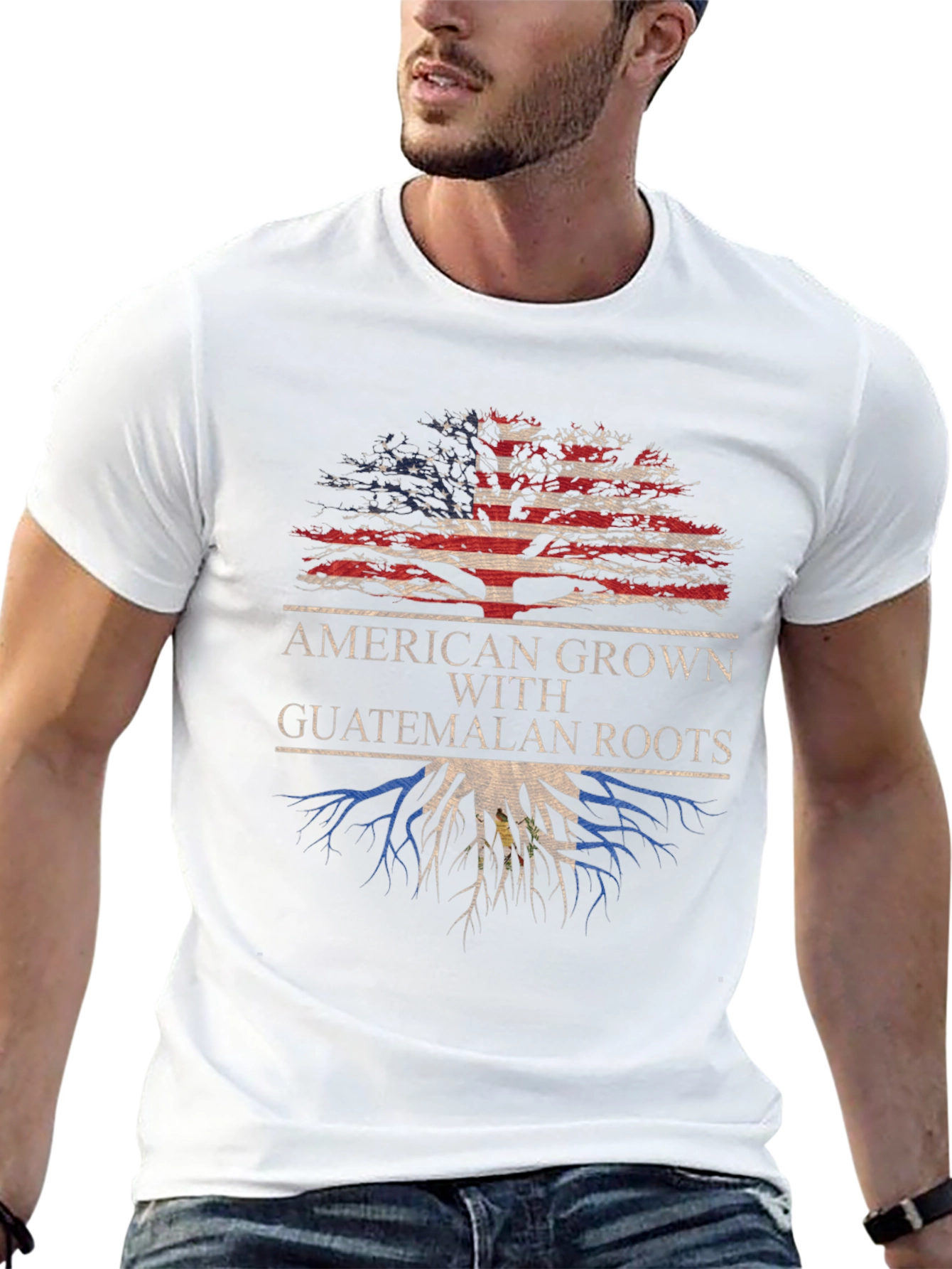 American Grown Guatemalan Roots T-Shirt