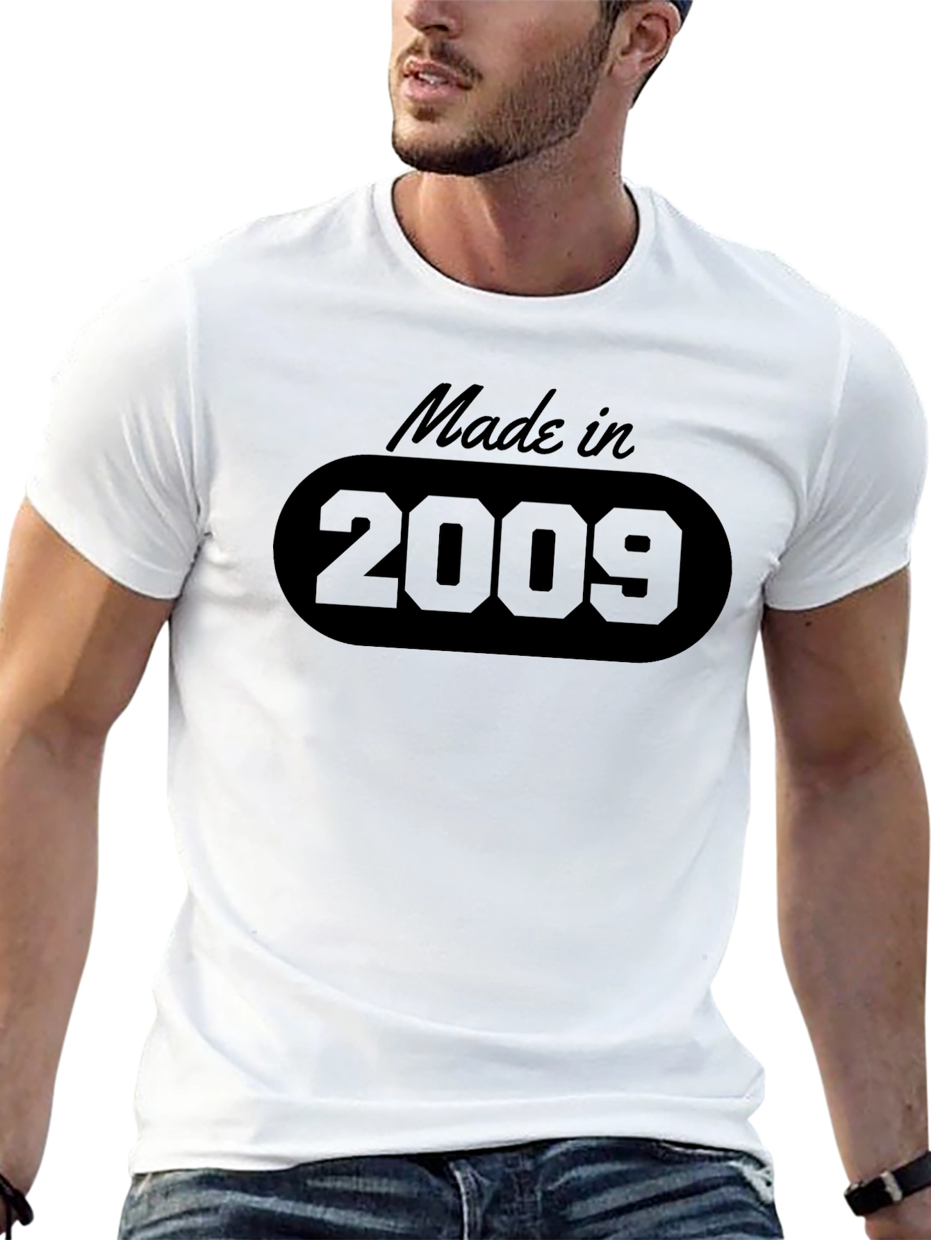 Made in 2009 Black T-Shirt