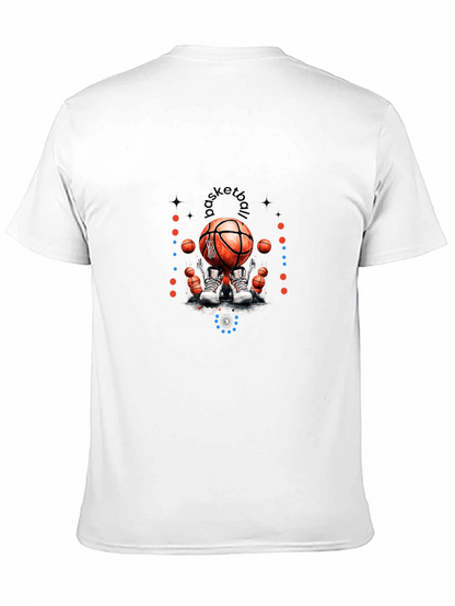 Basketball Graphic T-Shirt - Black