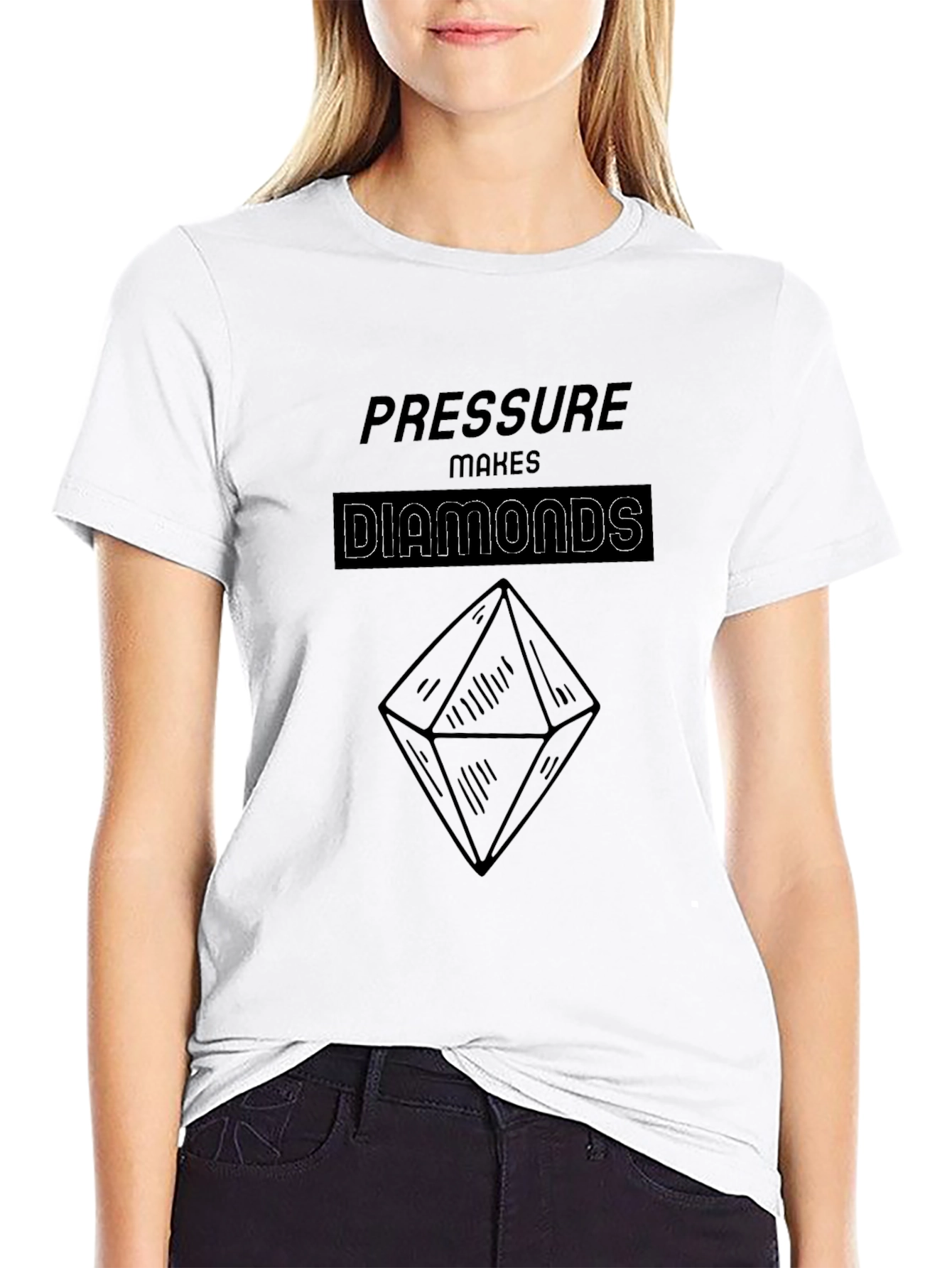 Pressure Makes Diamonds Graphic T-Shirt