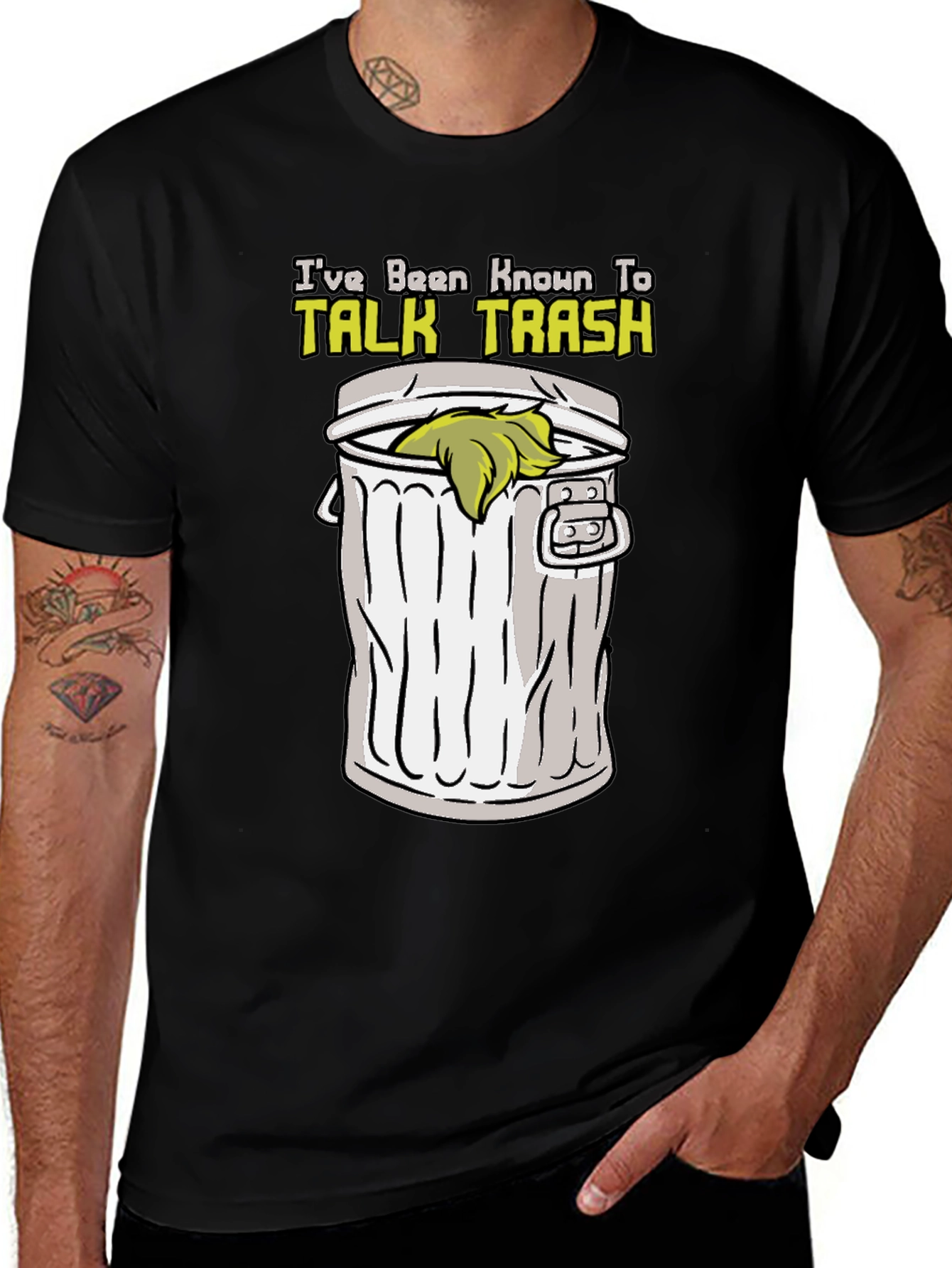 Talk Trash T-Shirt - Humor Graphic Tee