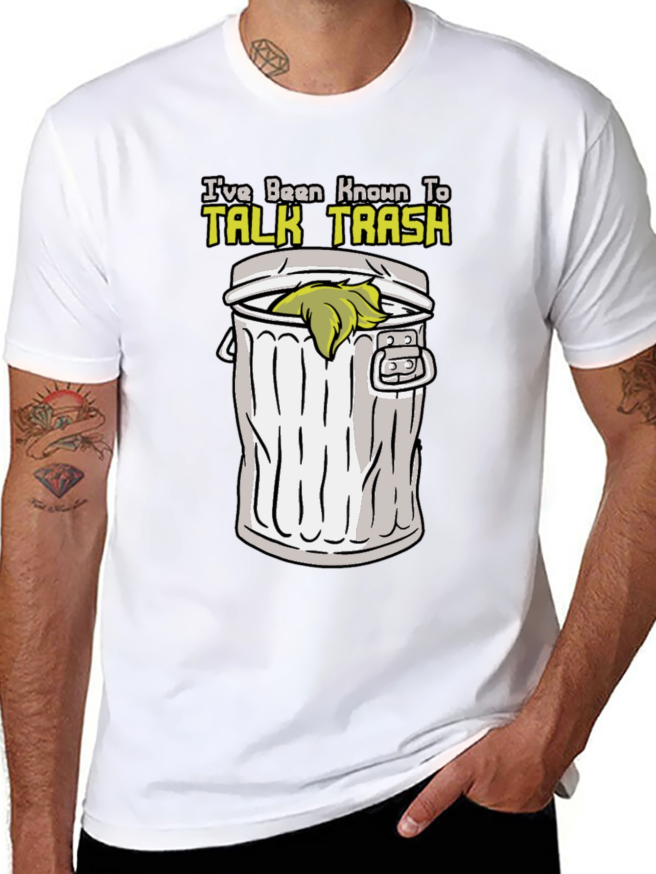 Talk Trash T-Shirt - Humor Graphic Tee