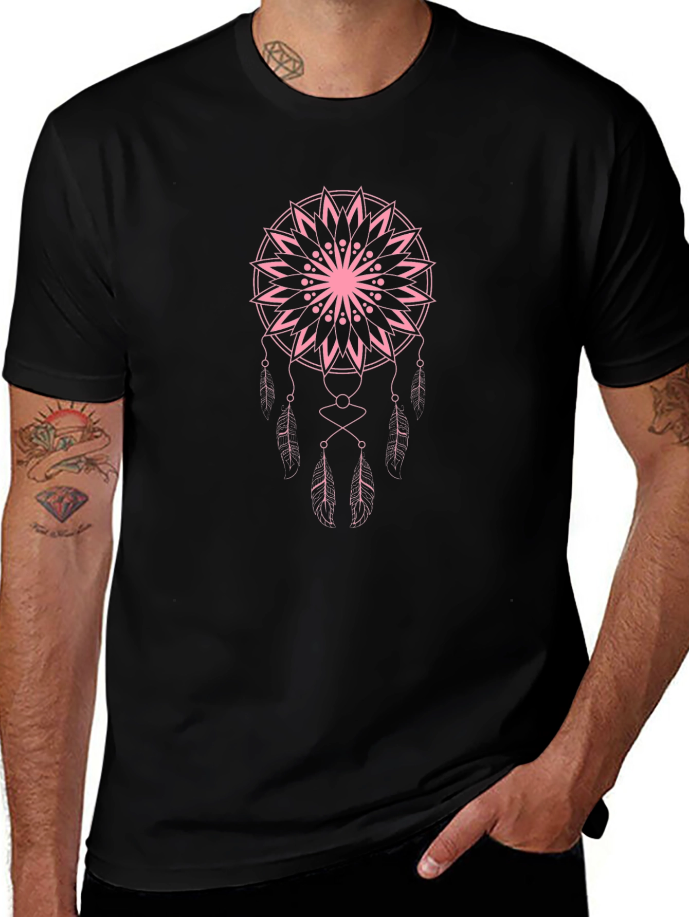 Black Dreamcatcher T-Shirt