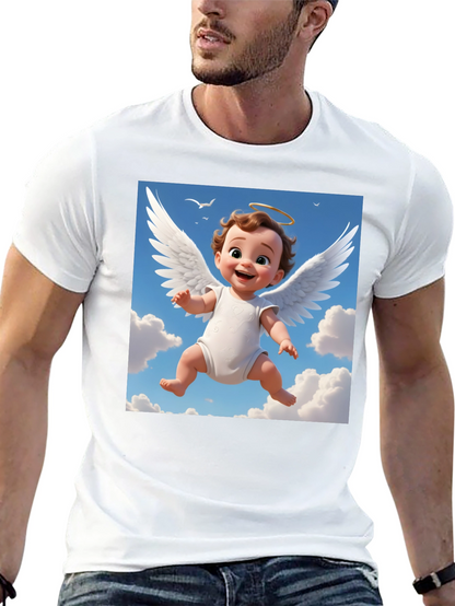 Angel Baby Graphic Tee - Cute & Comfy!