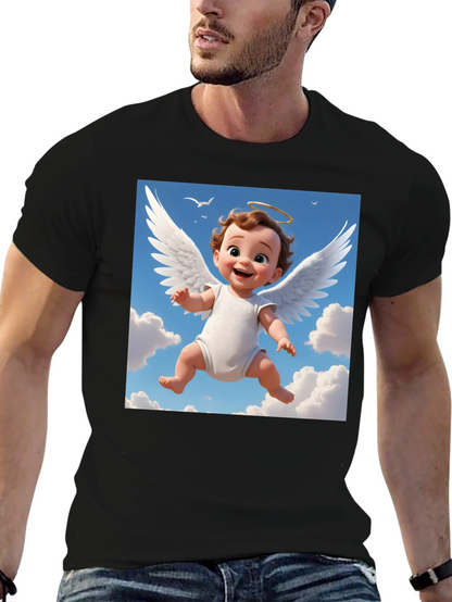 Angel Baby Graphic Tee - Cute & Comfy!
