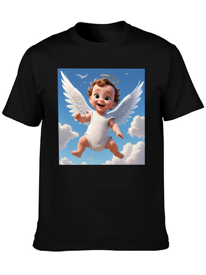 Angel Baby Graphic Tee - Cute & Comfy!