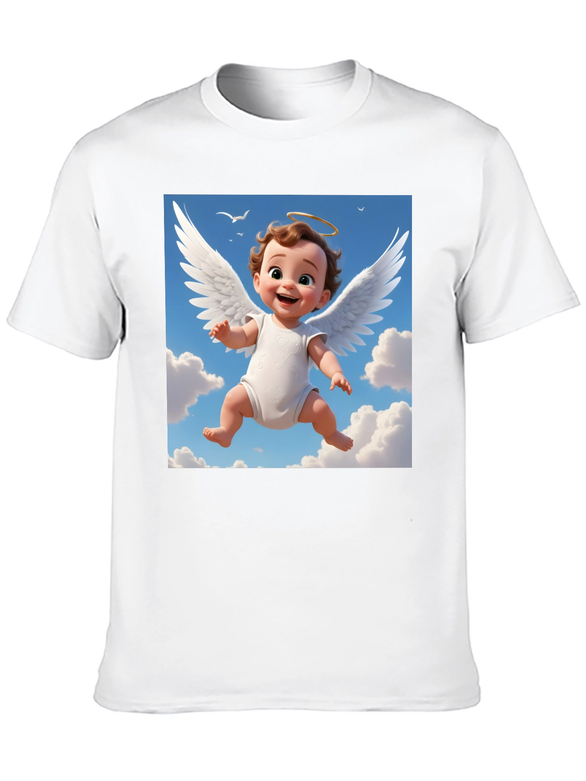 Angel Baby Graphic Tee - Cute & Comfy!