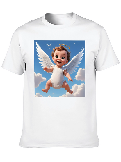 Angel Baby Graphic Tee - Cute & Comfy!