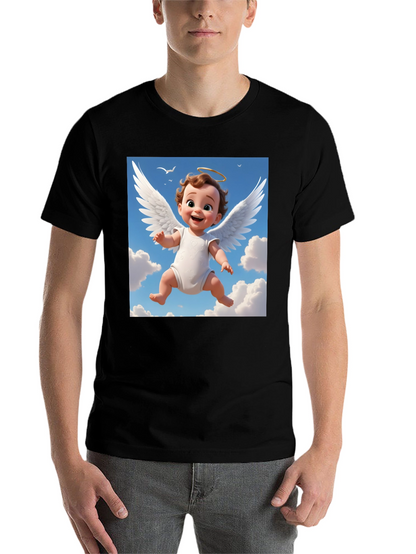 Angel Baby Graphic Tee - Cute & Comfy!