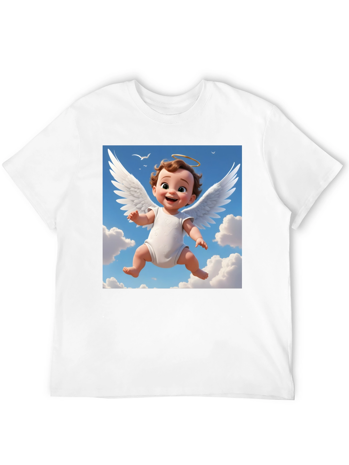 Angel Baby Graphic Tee - Cute & Comfy!