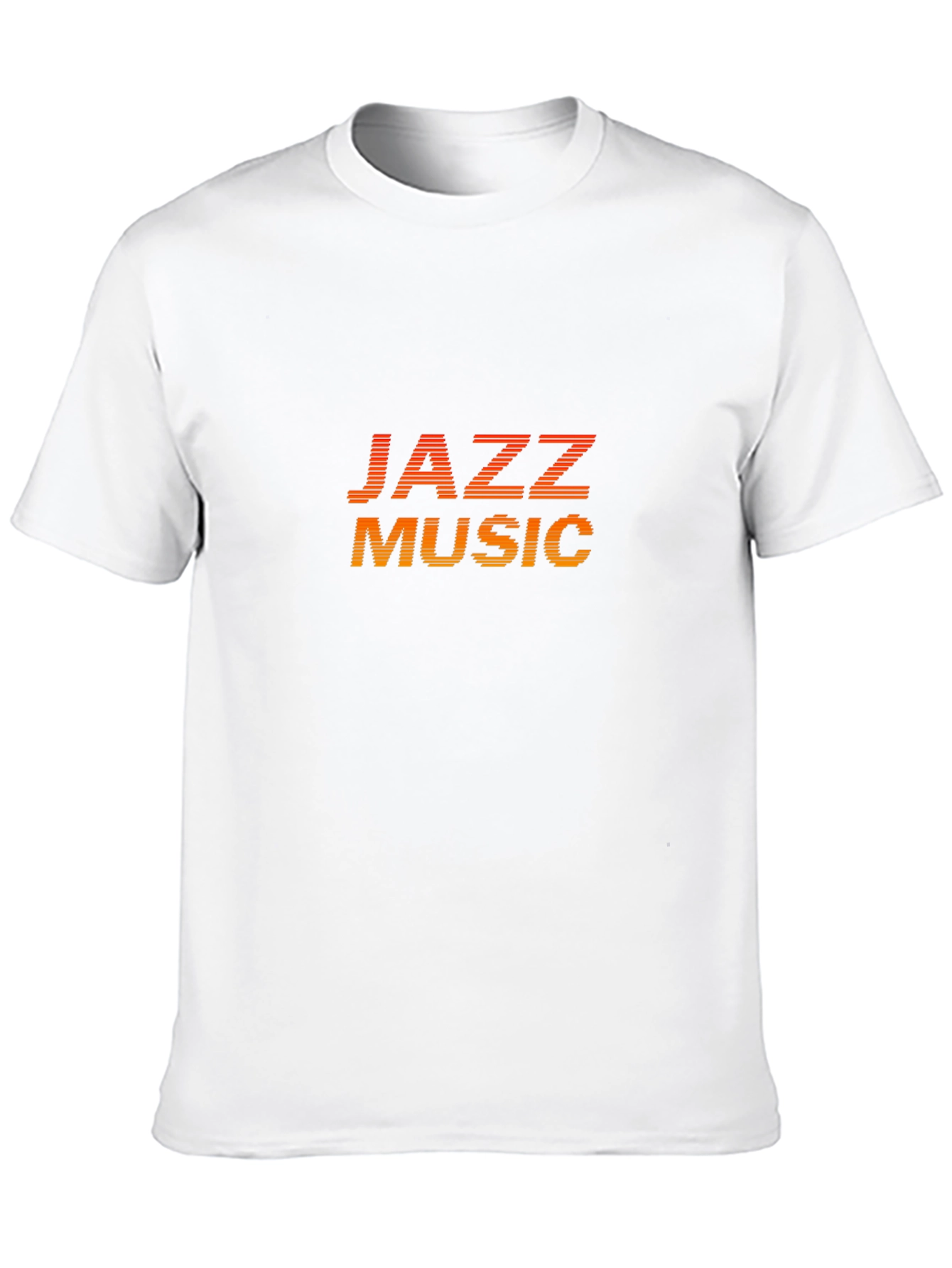 Jazz Music Graphic Tee - Retro Style Black T-Shirt
