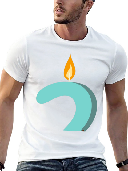 Candle Number 2 Graphic Tee - Black