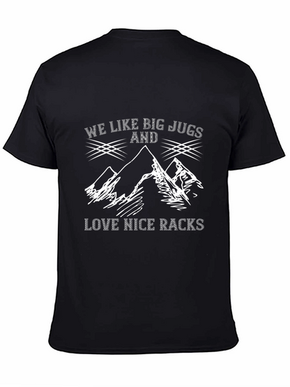 Funny Hiking T-Shirt: Big Jugs & Nice Racks