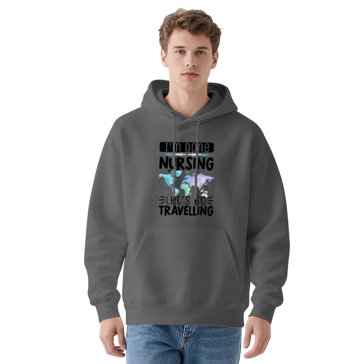 Done Nursing? Let¡¯s Travel! Nurse Hoodie