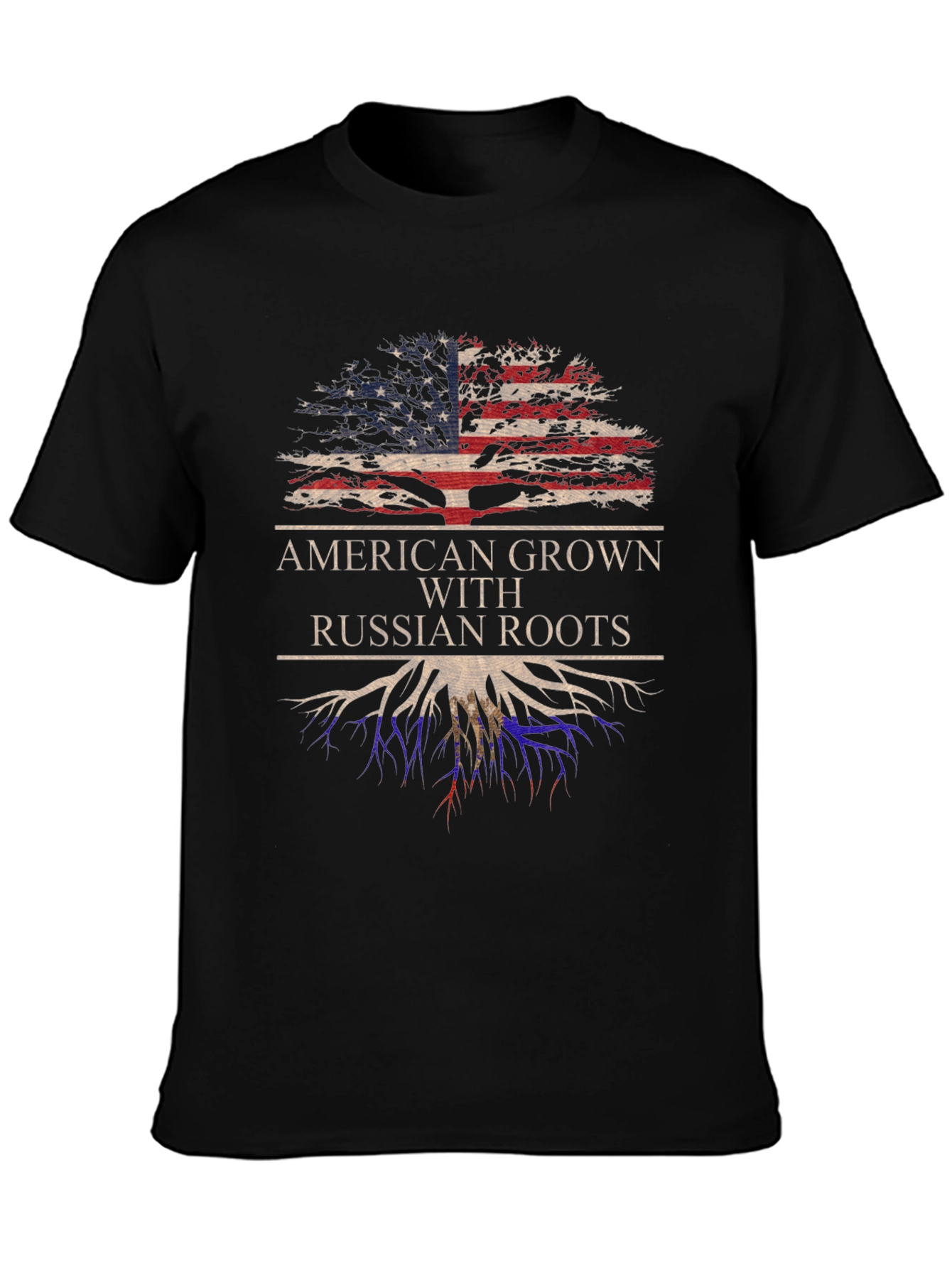American Grown with Russian Roots T-Shirt