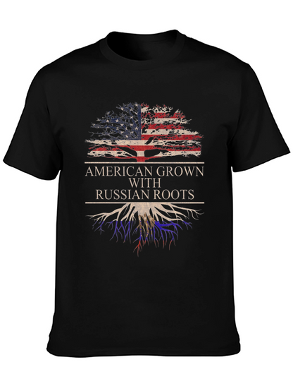 American Grown with Russian Roots T-Shirt