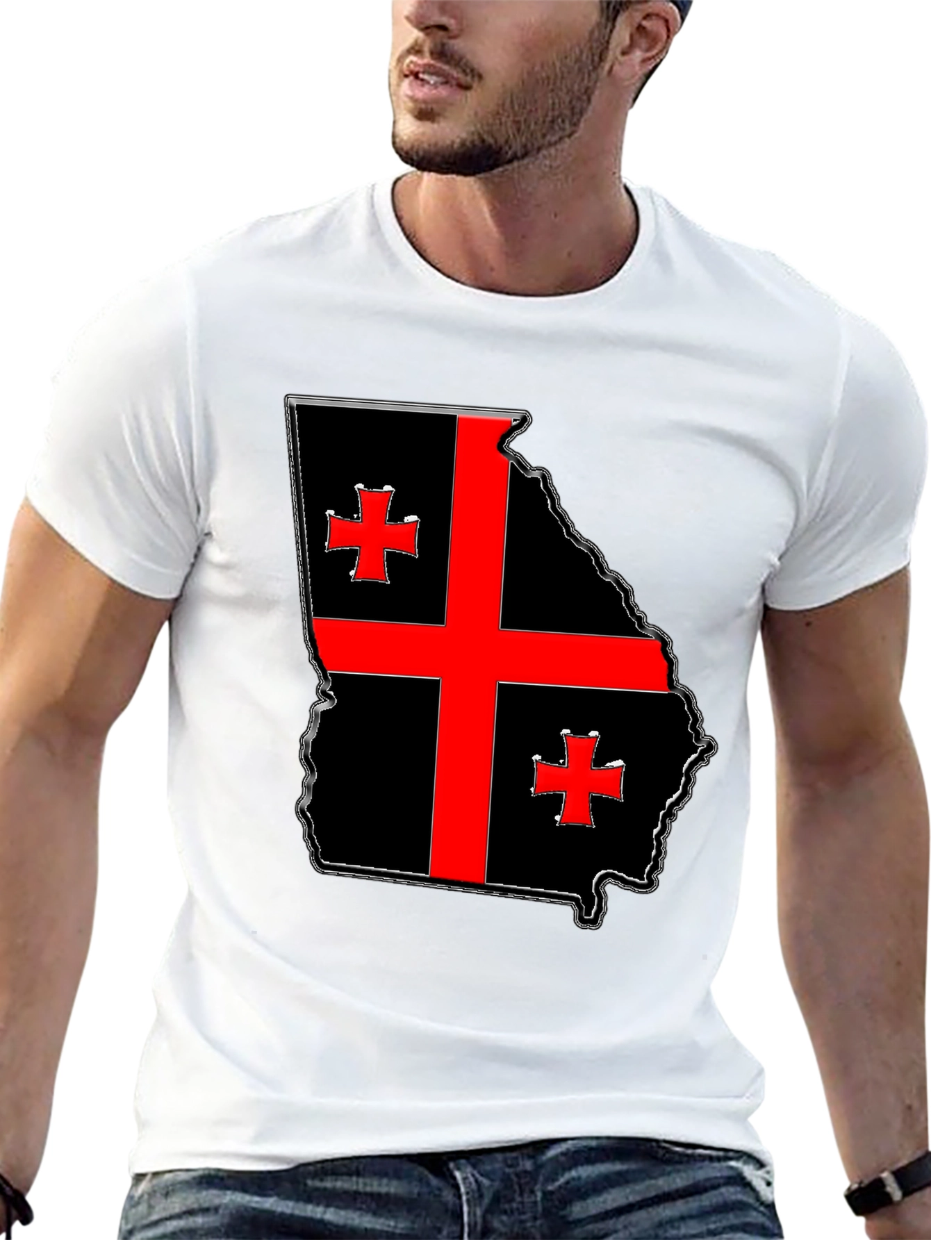 Georgia State Flag T-Shirt