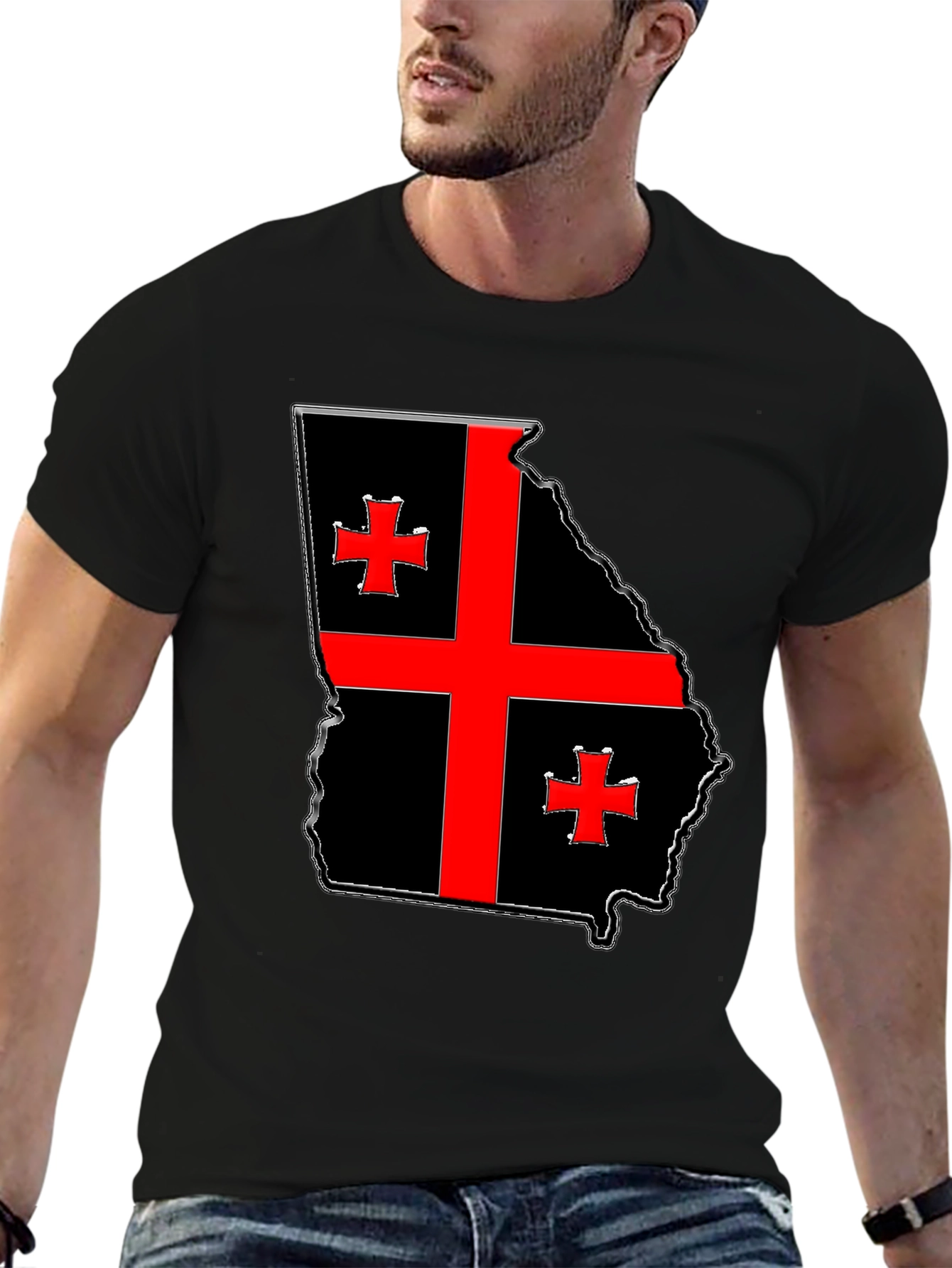 Georgia State Flag T-Shirt