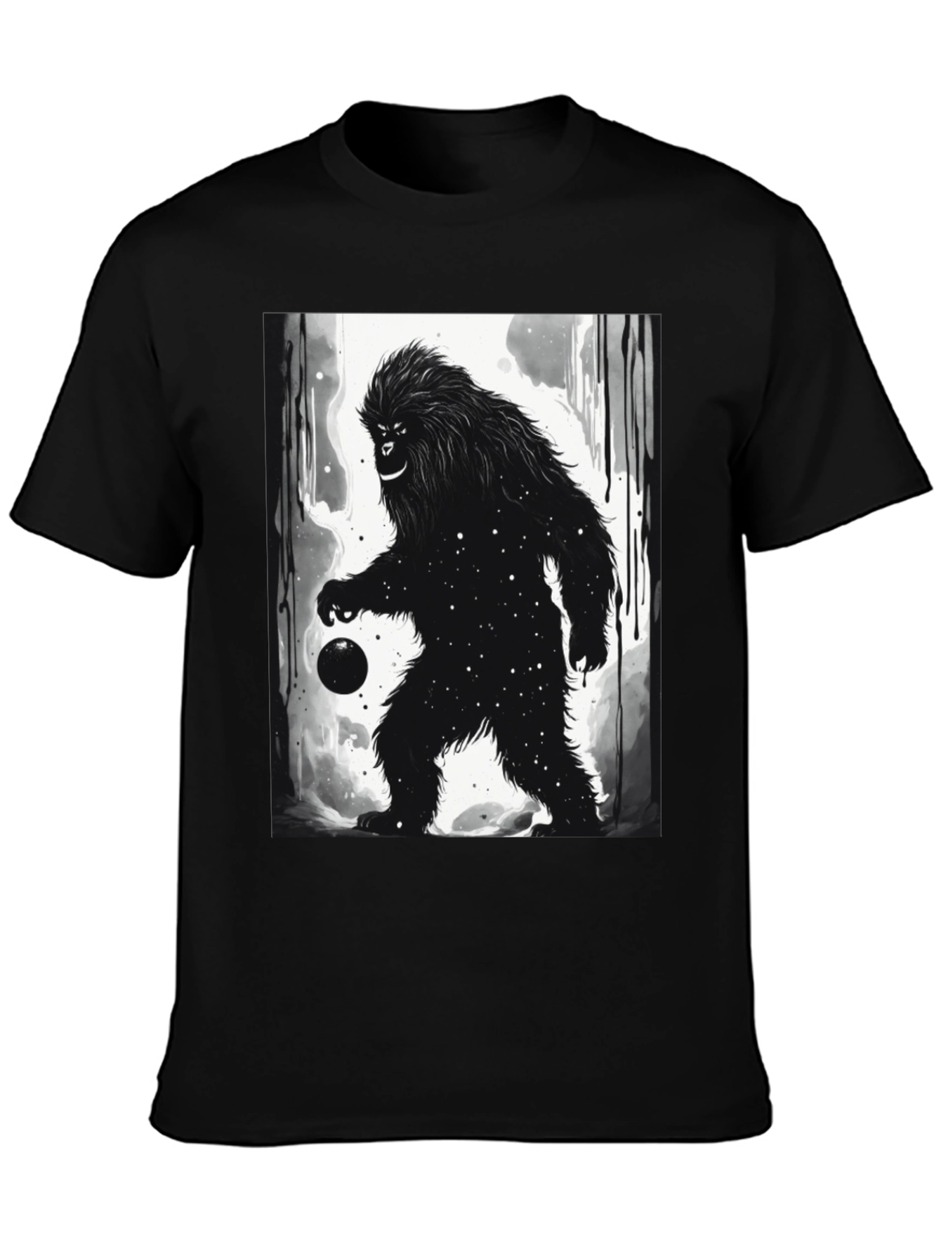 Bigfoot Galaxy Graphic Tee