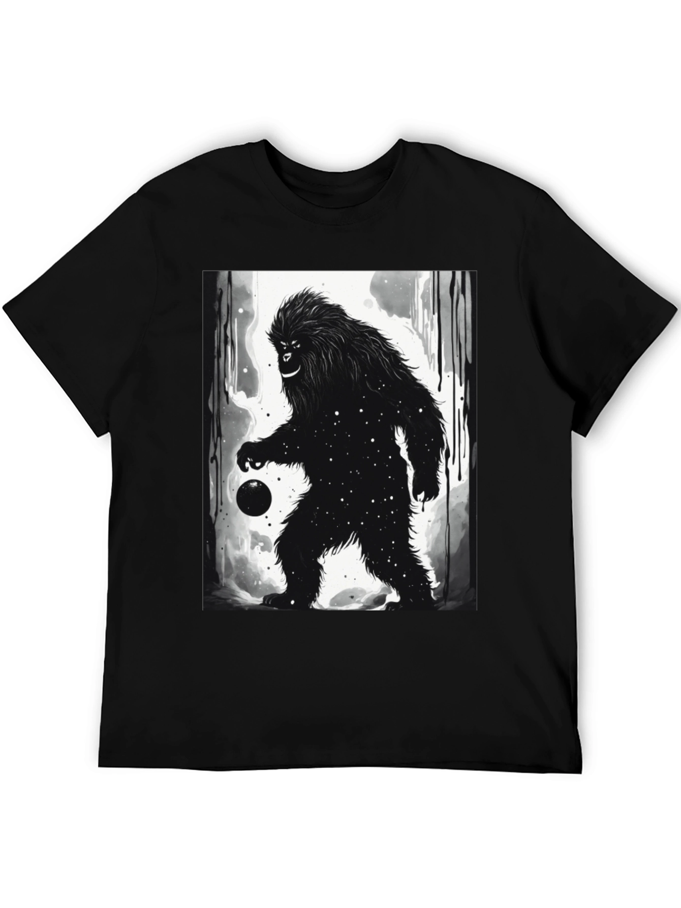 Bigfoot Galaxy Graphic Tee