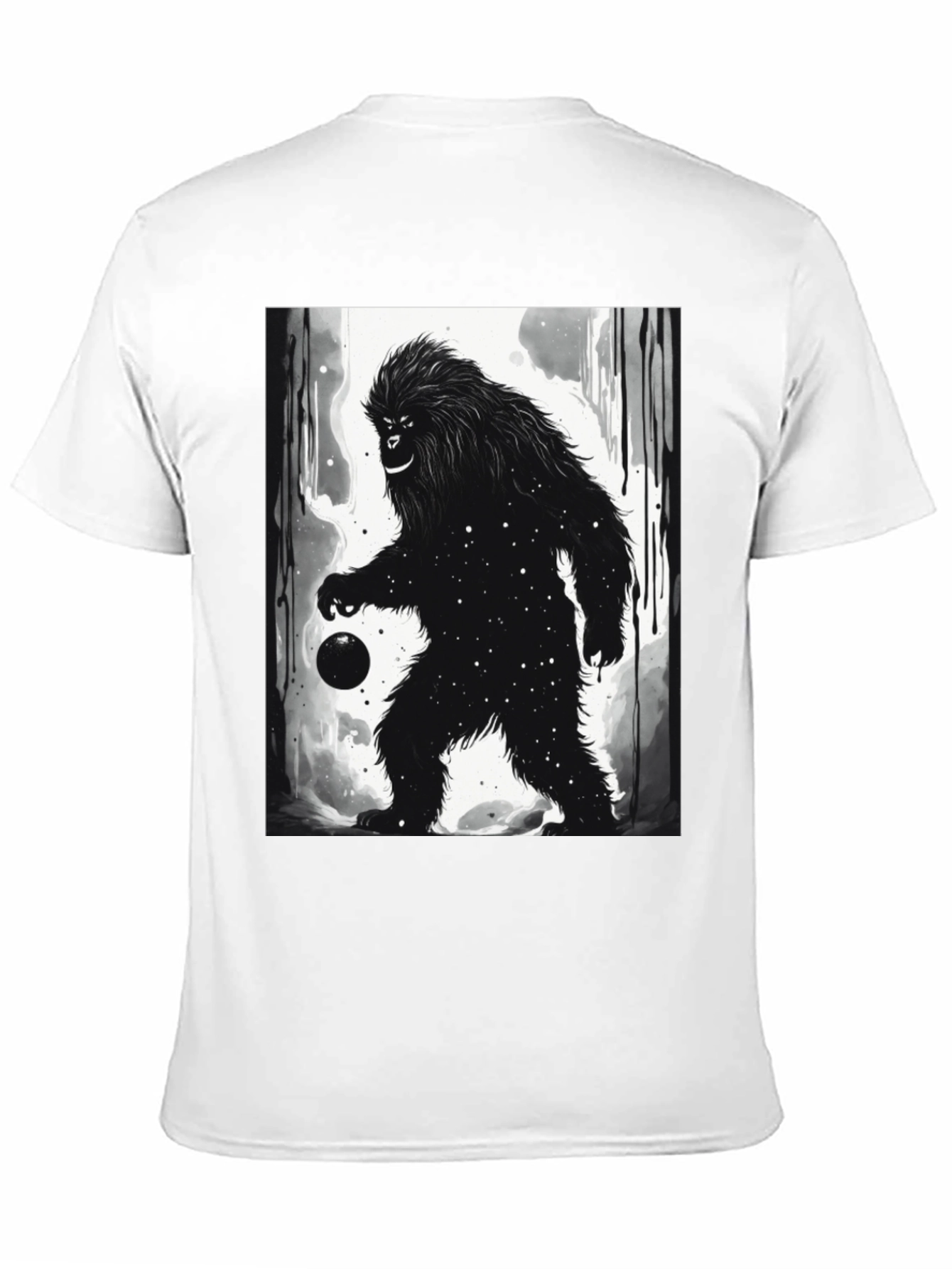 Bigfoot Galaxy Graphic Tee