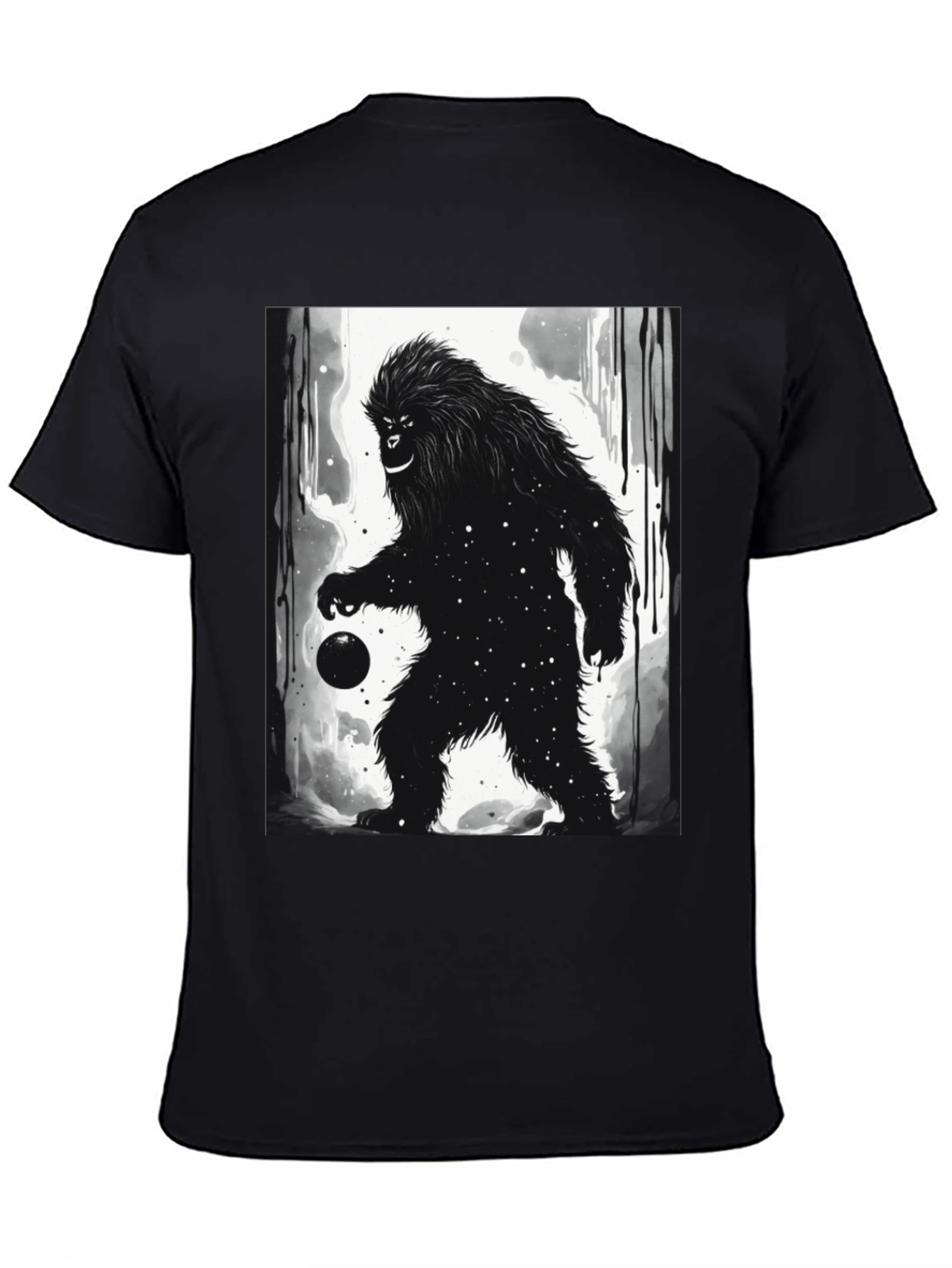 Bigfoot Galaxy Graphic Tee