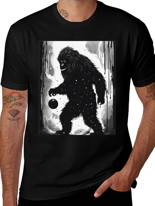 Bigfoot Galaxy Graphic Tee