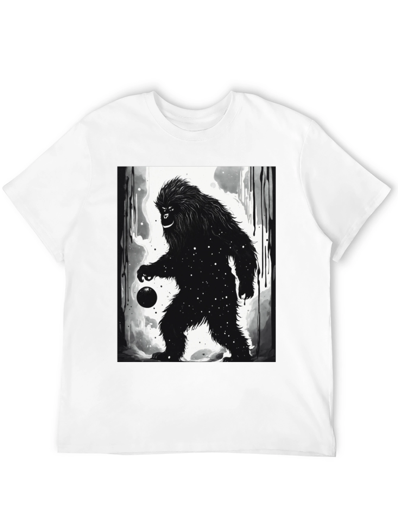 Bigfoot Galaxy Graphic Tee