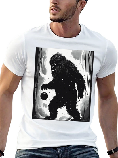 Bigfoot Galaxy Graphic Tee