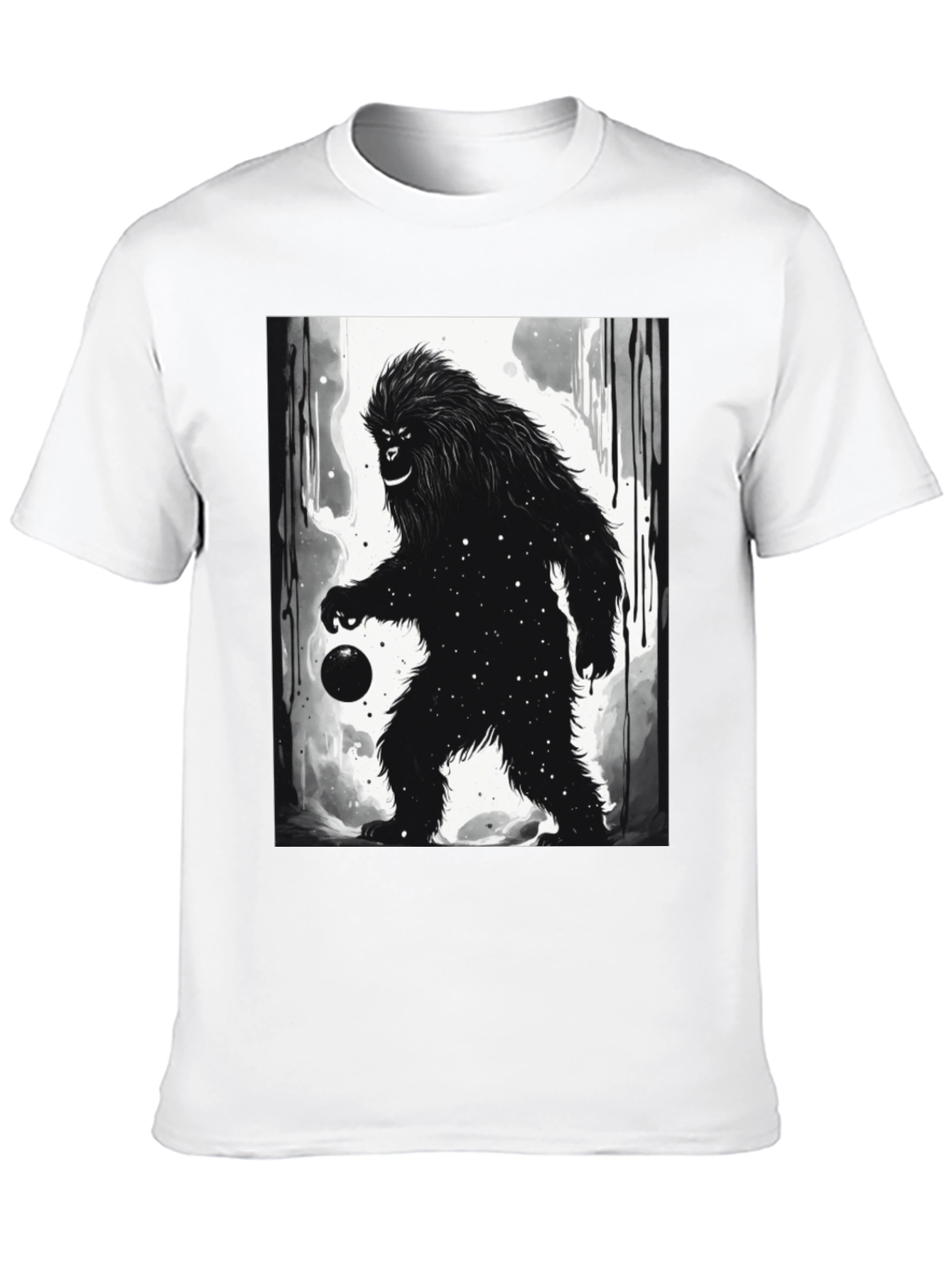 Bigfoot Galaxy Graphic Tee